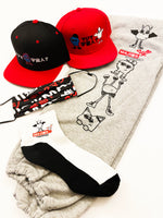 Alien Snapback Cap (RED)