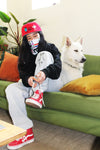 Alien Snapback Cap (RED)