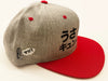 Usakyun ~ Bunny Skull ~ Snapback Cap (Grey)