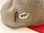 Usakyun ~ Bunny Skull ~ Snapback Cap (Grey)