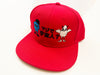 Alien Snapback Cap (RED)