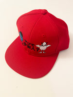 Alien Snapback Cap (RED)