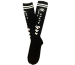 Don't Cry Knee High Socks (Black)