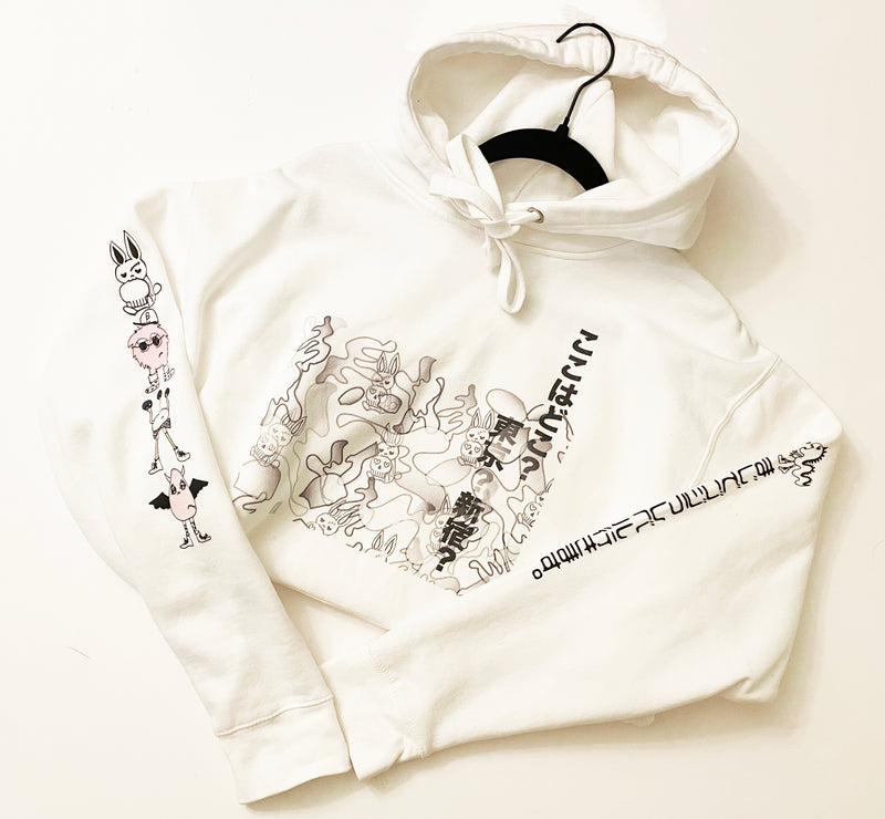 Koko Doko - Where am I ? - Sweat Hoodie (White)